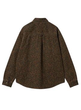 Sobrecamisa Carhartt Conro leopardo para hombre