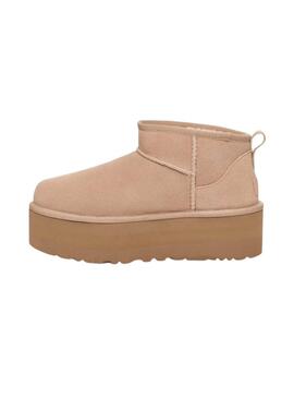 Botas UGG Classic Ultra Mini Platform arena para mujer