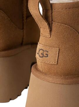 Botas UGG Australia Classic Ultra Mini Camel Mujer.