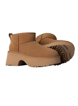 Botas UGG Australia Classic Ultra Mini Camel Mujer.