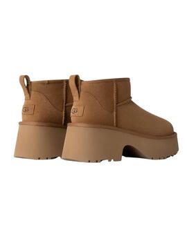 Botas UGG Australia Classic Ultra Mini Camel Mujer.