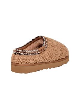 Zapatillas UGG Australia Tasman Maxi Curly Camel Mujer