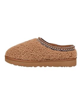 Zapatillas UGG Australia Tasman Maxi Curly Camel Mujer