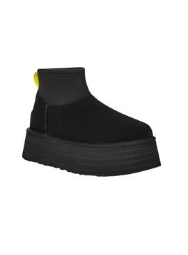 Botas UGG Australia Classic Mini Dipper Negro Mujer