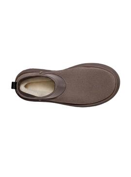 Botas UGG Australia Classic Mini Dipper Gris Mujer