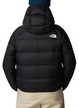 Chaqueta The North Face plumón con capucha Hyalite negro para mujer