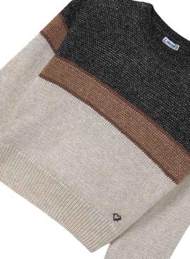 Jersey Mayoral Bloques Gris para niña 