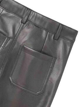 Pantalón Polipiel Mayoral gris plomo para niña