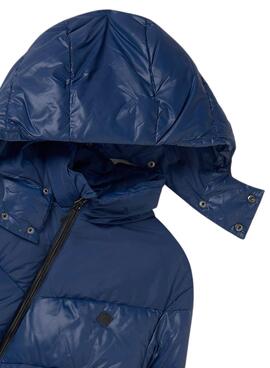 Prenda exterior Mayoral Kids básica azul unisex.