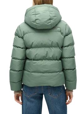 Cazadora Superdry acolchada verde para mujer