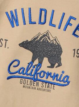 Camiseta Name It Orindo Crema para niño