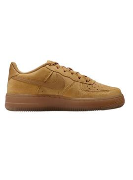 Zapatillas Nike  Air Force 1 Lv8 camel para niño y niña