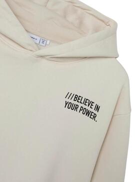 Sudadera Name It Osvild Blanco para niño