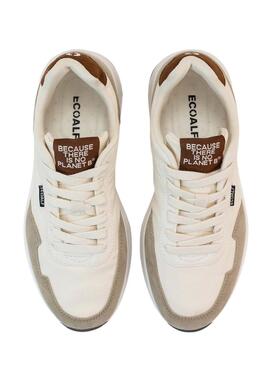Zapatillas Ecoalf Suaces beige para mujer