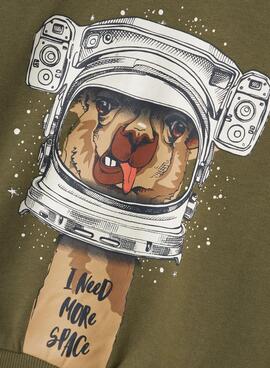 Sudadera Name It Obanno Verde para niño