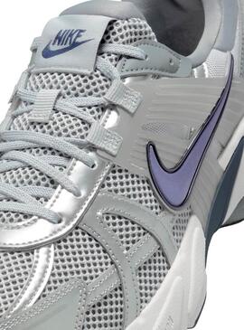 Zapatillas Nike V2K Run gris y azul para hombre