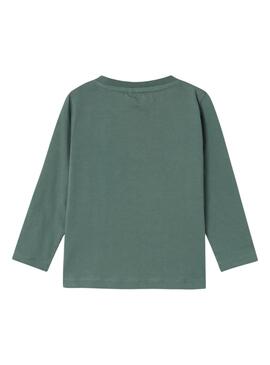 Camiseta Name It Robbin Verde para niño