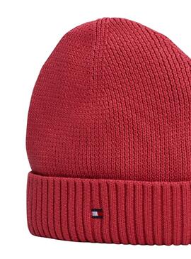 Gorro Tommy Hilfiger Small Flag Rosa para niña