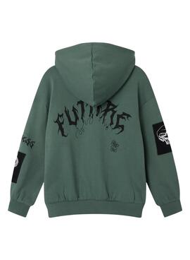 Sudadera Name It Stroels Verde para niño