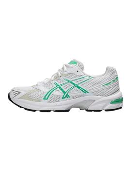 Zapatillas Ascis GEL 1130 blanco y verde para mujer