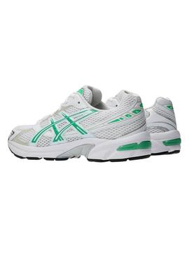 Zapatillas Ascis GEL 1130 blanco y verde para mujer