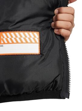 Cazadora acochada Nike Sportswear negro para niño y niña