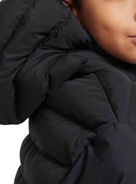 Cazadora acochada Nike Sportswear negro para niño y niña