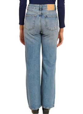 Pantalón vaquero Naf Naf Tosca azul para mujer