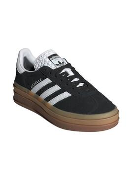 Zapatillas Adidas Gazelle Bold negro para mujer