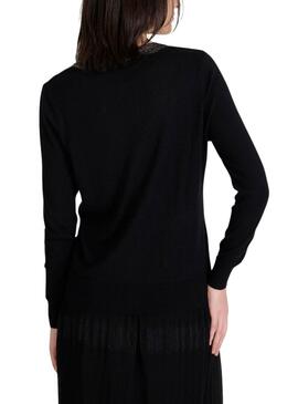 Chaqueta Naf Naf Anasty negro para mujer