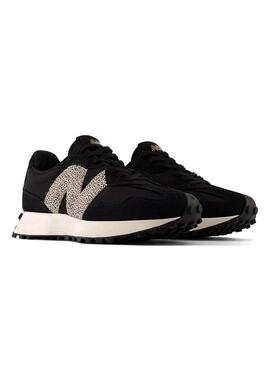 Zapatillas New Balance 327 negro para mujer
