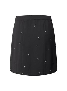 Falda Pepe Jeans Aurora negro para mujer 