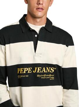 Polo Pepe Jeans Brandon negro para hombre 