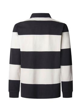 Polo Pepe Jeans Brandon negro para hombre 