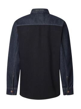 Camisa Pepe Jeans  Baz azul para hombre 