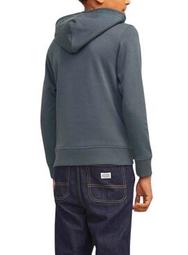 Sudadera Jack and Jones Portland petrol para niño