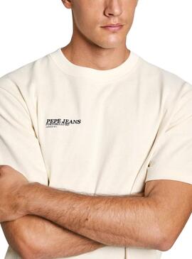 Camiseta Pepe Jeans Dalton blanco para hombre