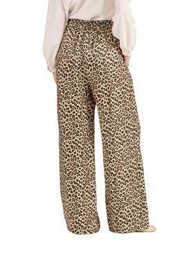 Pantalón Naf Naf leopardo para mujer