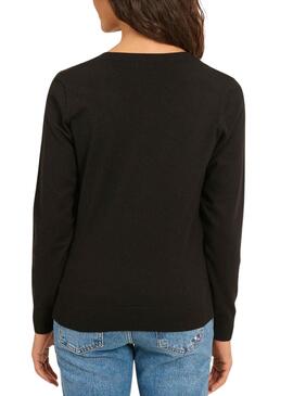 Jersey Naf Naf Joana negro para mujer