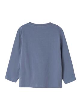 Camiseta Name It Sebber azul para niño