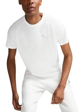 Camiseta Puma Evostripe blanco para hombre