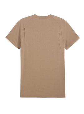 Camiseta Puma Evostripe beige para hombre
