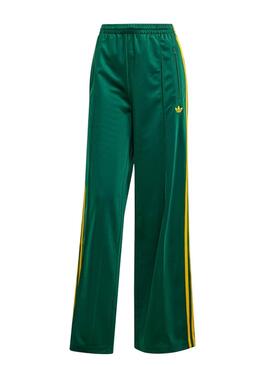 Pantalón Adidas Firebird verde para mujer