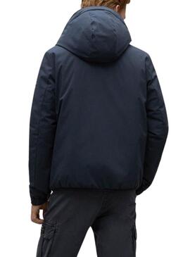 Prenda exterior Ecoalf Cartes Marino para hombre.