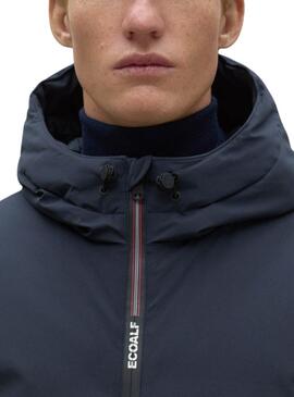 Prenda exterior Ecoalf Cartes Marino para hombre.