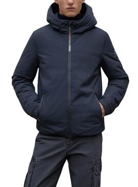 Prenda exterior Ecoalf Cartes Marino para hombre.