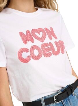 Camisetas ONLY Lariya blanco mujer.