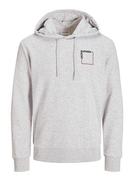 Sudadera Jack and Jones Verner gris para hombre 