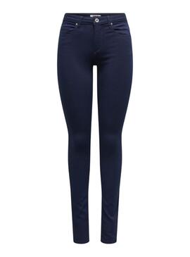 Pantalón Only Blush azul para mujer