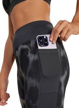 Mallas Adidas estampado gris para niña